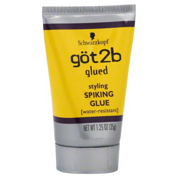 Glued Styling Spiking Water Resistant Glue Unisex by Got2B, 1.25 Ounce