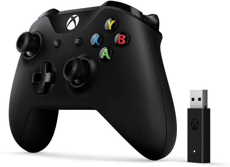 Microsoft XBOX Wireless Controller With Wireless USB Adapter For Windows 10