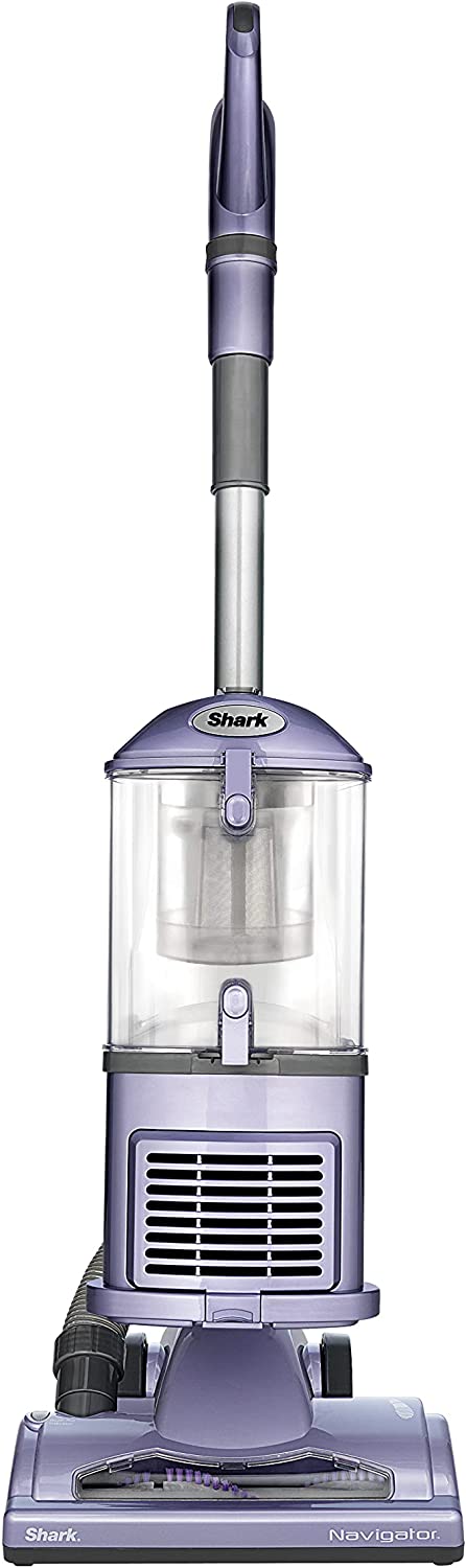 Shark NV352 Navigator Lift Away Upright Vacuum with Wide Upholstery and Crevice Tools, Lavender