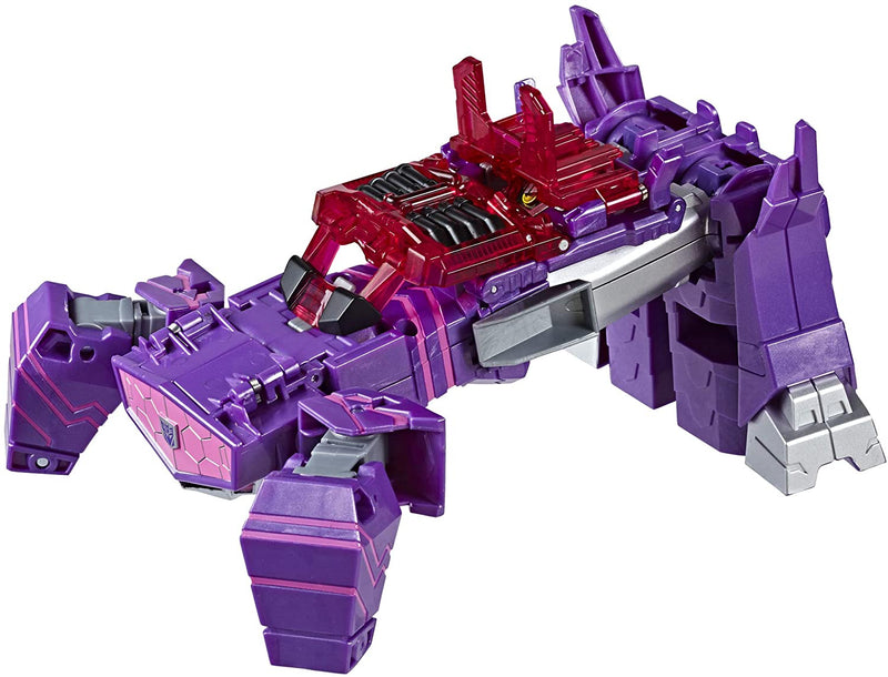 Transformers Toys Cyberverse Ultimate Class Shockwave Action Figure - Combines with Energon Armor to Power Up