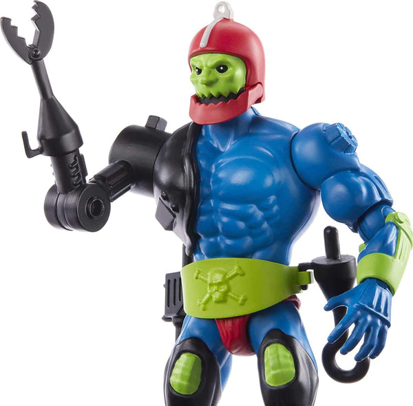 Masters of the Universe Origins Trap Jaw 5.5-in Action Figure, Battle Figure for Storytelling