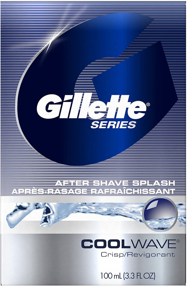 Gillette Series Cool Wave After Shave, 3.3 fl oz, 100 ml