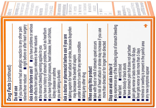 Motrin IB Liquid Gels, Ibuprofen 200mg, Fever, Muscle Aches, Headache & Back Pain Relief, 20 ct.