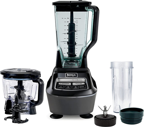 Ninja BL770AMZ Mega Kitchen System, 72 oz. Pitcher, 8-Cup Food Processor,