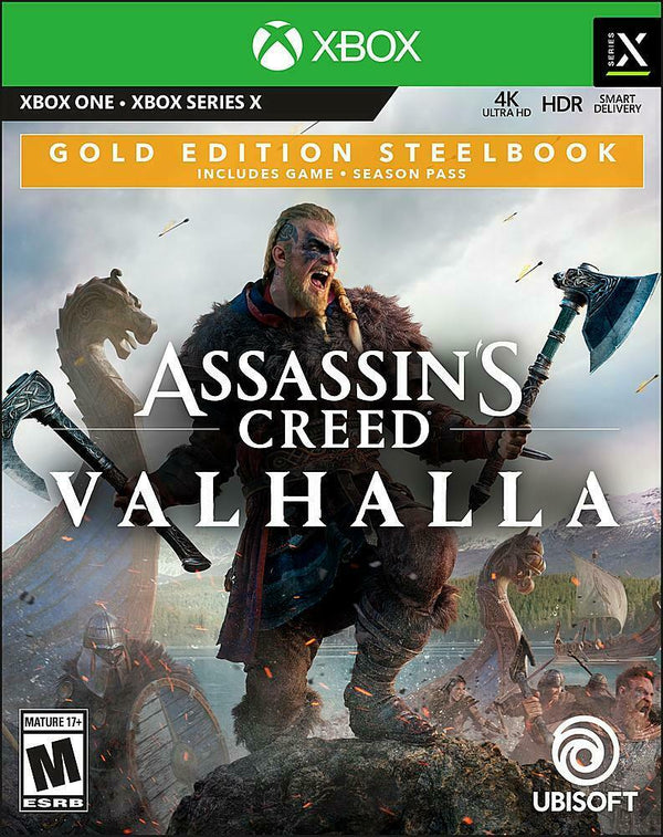 Assassin's Creed Valhalla Gold Edition SteelBook - Xbox One, Xbox Series X