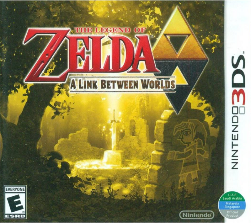 The Legend of Zelda: A Link Between Worlds - Brand New Factory Sealed (WORLD EDITION)